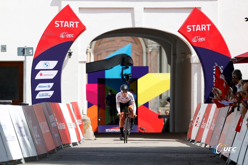 European Championships Munich 2022 - 2022 UEC Road Elite European Championships - Women's ITT - 17/08/2022 - Ziortza Isasi (ESP) - photo Ivan Benedetto/UEC/SprintCyclingAgency?2022